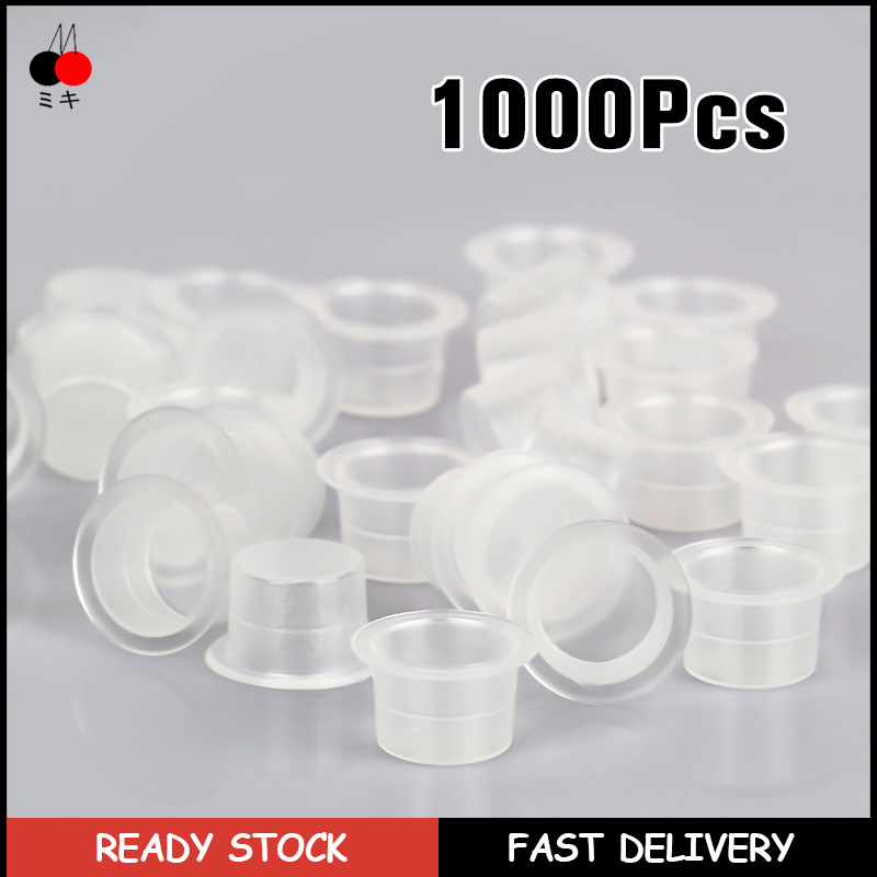 1000 Stück Tattoo Tintenkappen Größe S – Praktische Mini-Becher Für Pigmente & Tinte