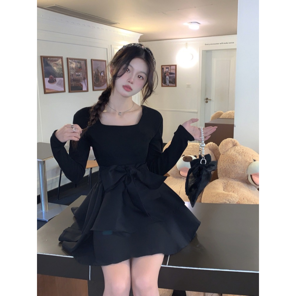 brown suede mini dress Miller a line wedding gown Qu'est-ce qu'une tenue de Color:Black/Rose Gold