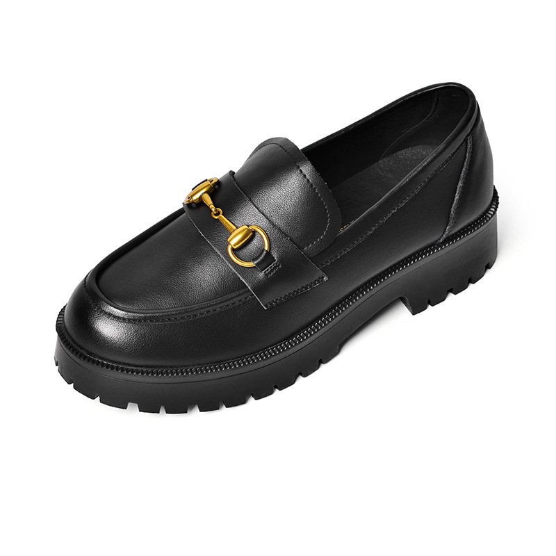 Martini Japanese Style JK Retro Leather Students Loafers Shoes for