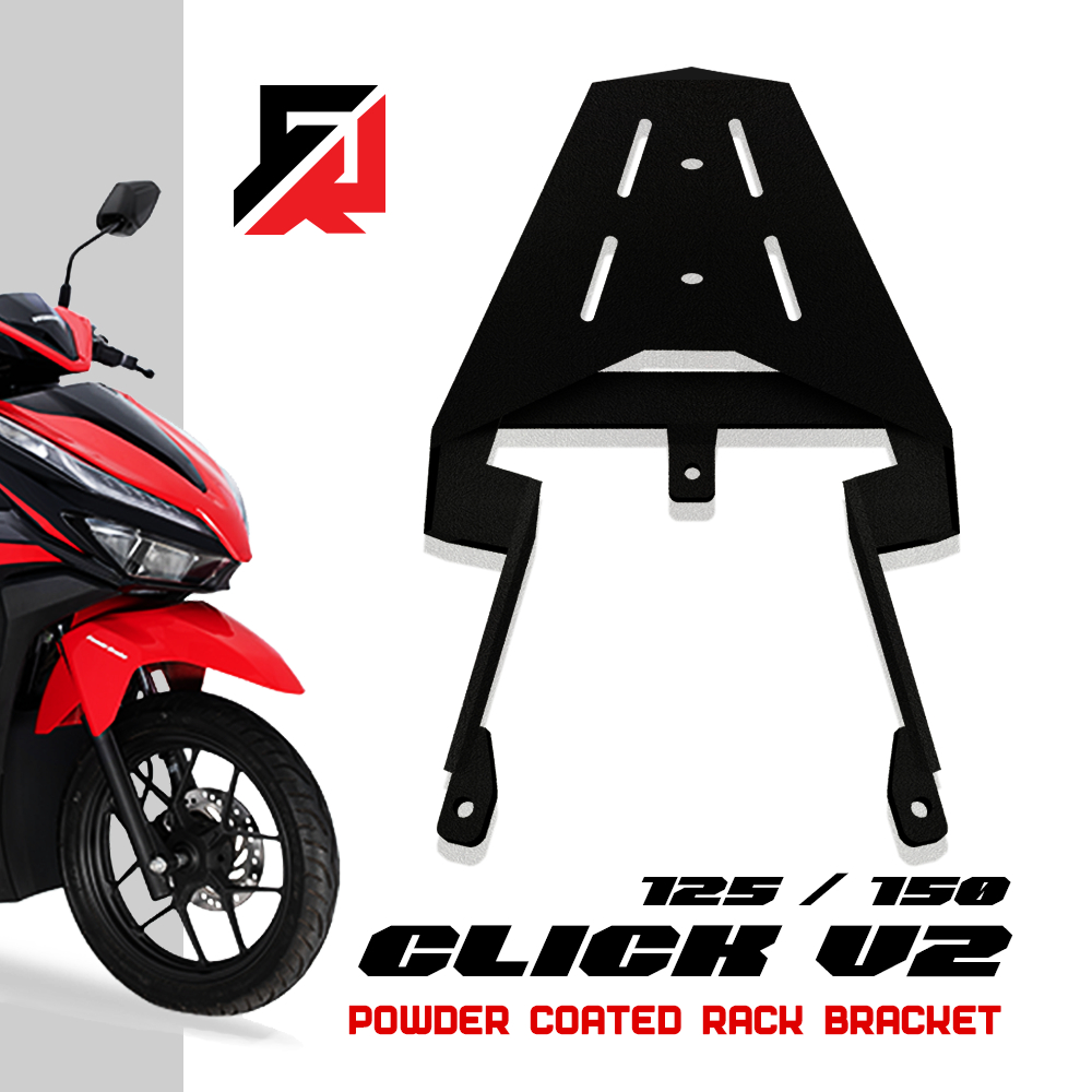 HONDA CLICK i25 V1 / V2 GRAB BAR Top box bracket/Power Rack/Monorack ...