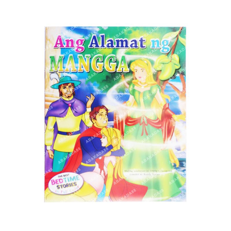 Colored Story Book English And Tagalog Bedtime Stories Ang Alamat Ng Mangga Shopee Philippines 9707
