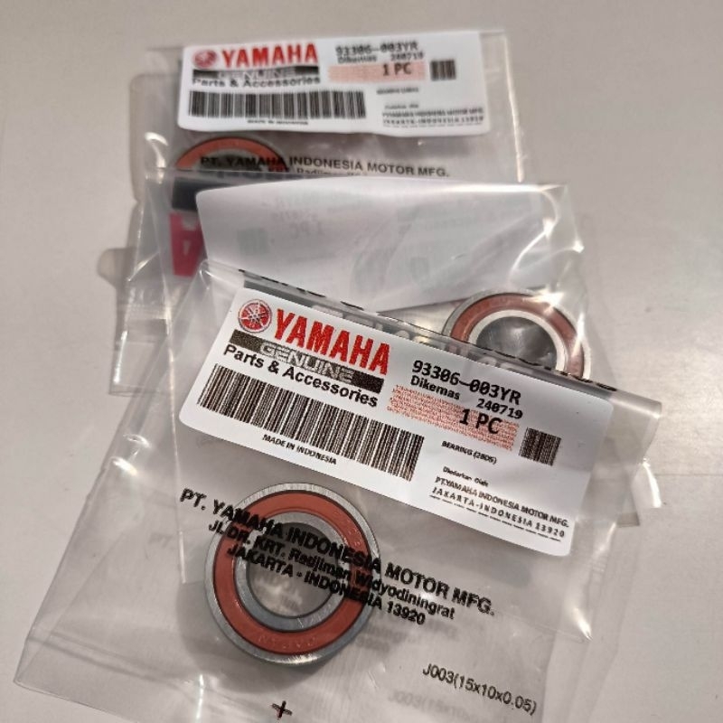 ENGINE SUPPORT BEARING 6003 GENUINE (MIO SPORTY /SOULTY/FINO/NOUVO/MIOi125/m3/mio souli125