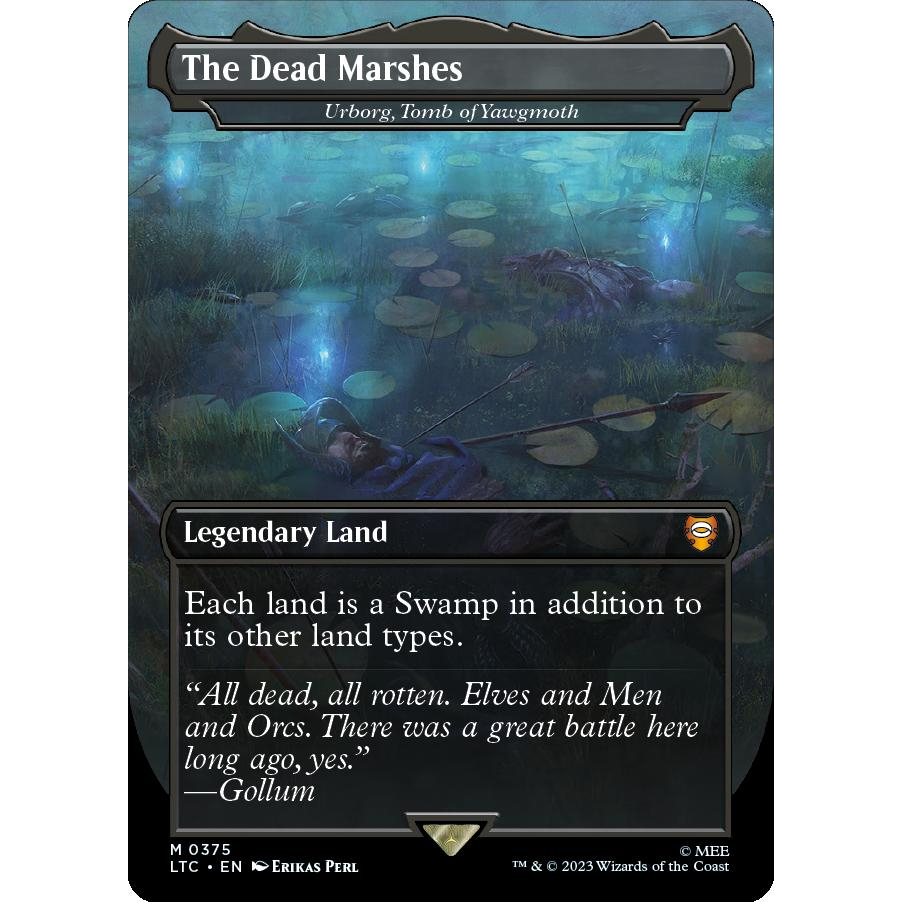 The Dead Marshes Tomb of Yawgmoth Foil Mythic The Lord of the