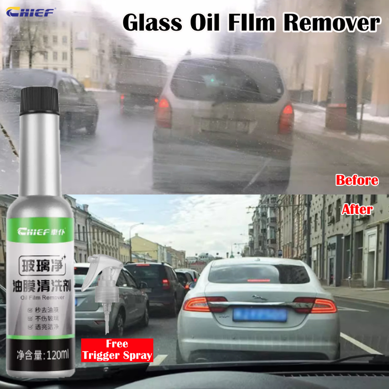 Chief MultiSurface Glass Cleaner Oil Removal For Kitchen Oil Car