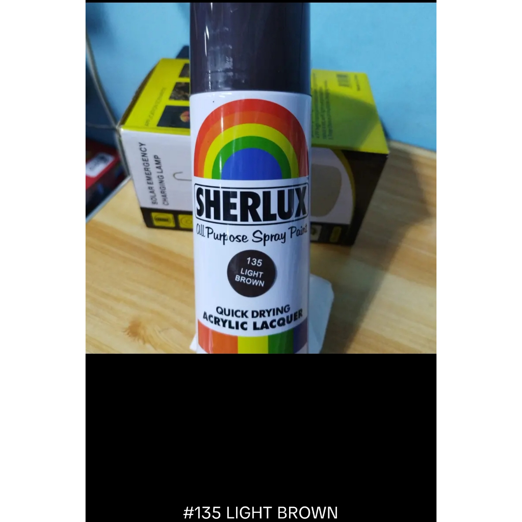 original SHERLUX ALL purpose spray paint 400cc | Shopee Philippines