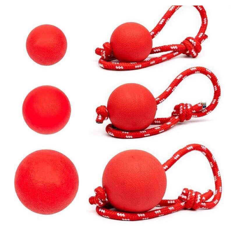 Rubber Toys Rope Balls Tug Chew Toy Interactive Traning Toy Multiple ...