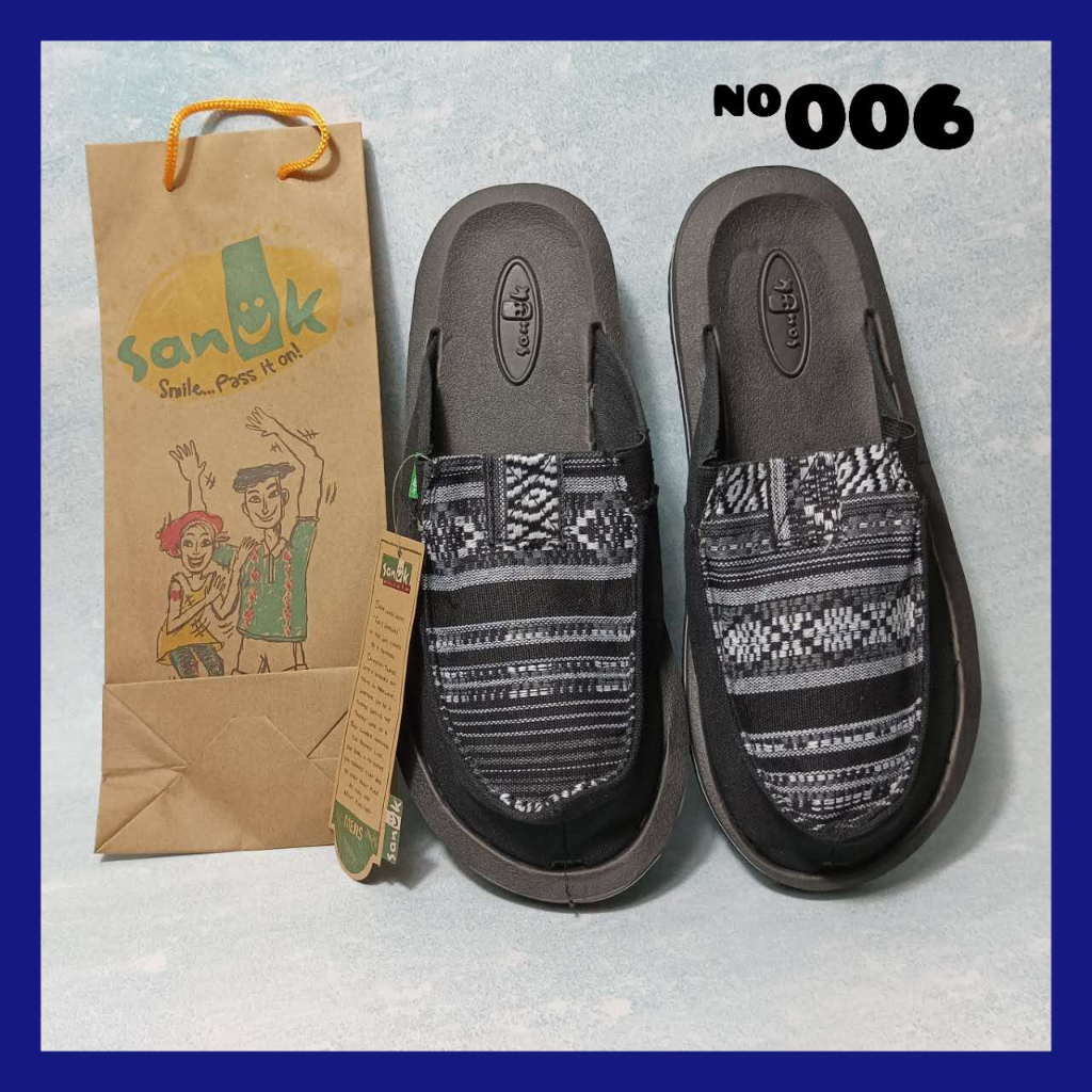 006 SANUK HALF SHOES PRINTED FOR MEN 40 44 Shopee Philippines