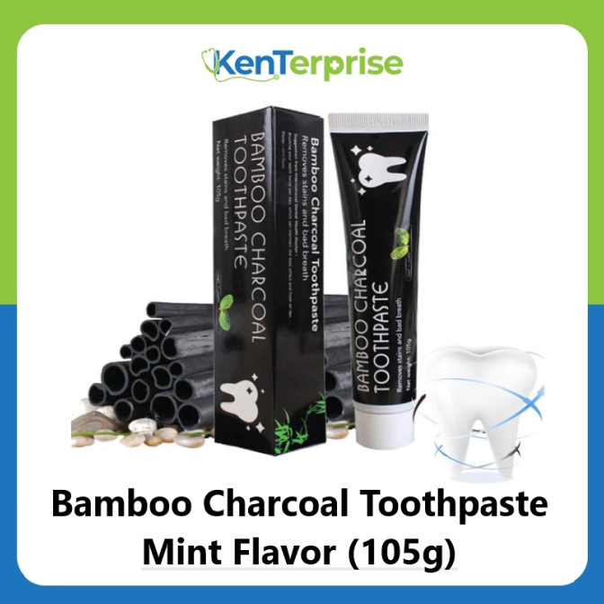 Bamboo Charcoal Toothpaste Mint Flavor (105g) Shopee Philippines