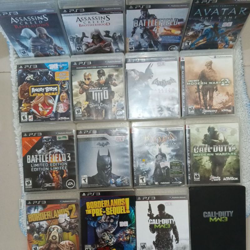 PLAYSTATION3 CD GAMES IMP FROM🇨🇦 | Shopee Philippines