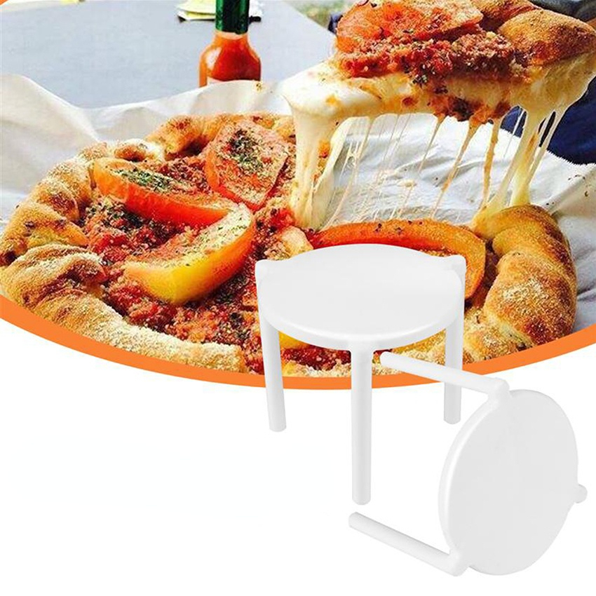 (COD) 100pcs/200pcs/1000pcs Set Pizza Stand Tripod Pizza Protector ...
