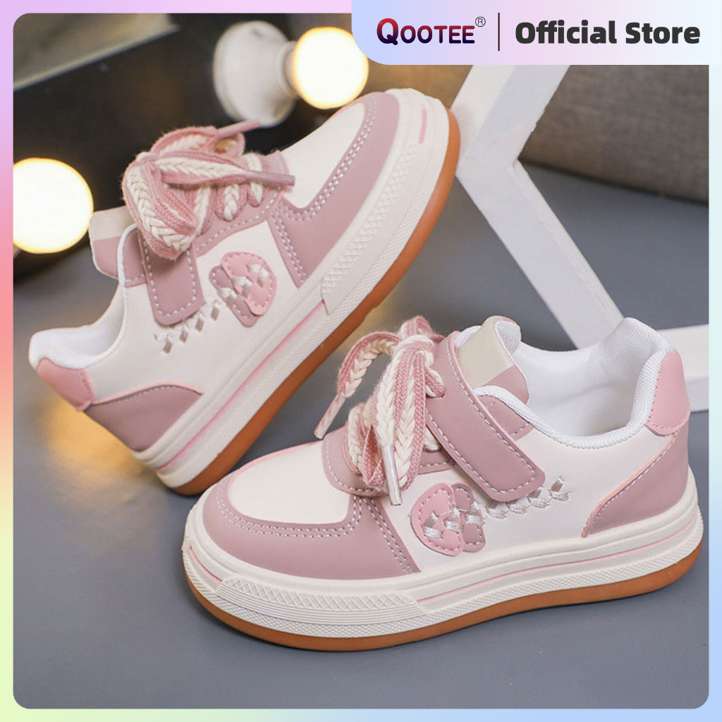Qootee Casual Korean Fashion Rubber Kid Shoes Unisex | Shopee Philippines