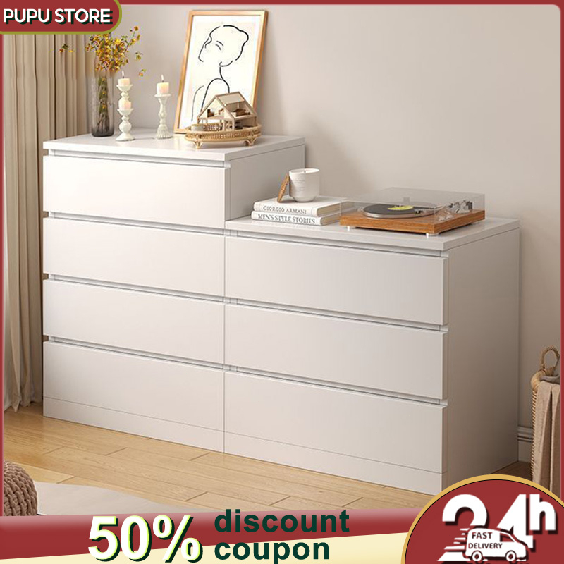 Wooden Drawer Cabinet Chest Drawer 3 4 5 Layers Nordic Cabinet Storage Organizer Cabinet for Clothes