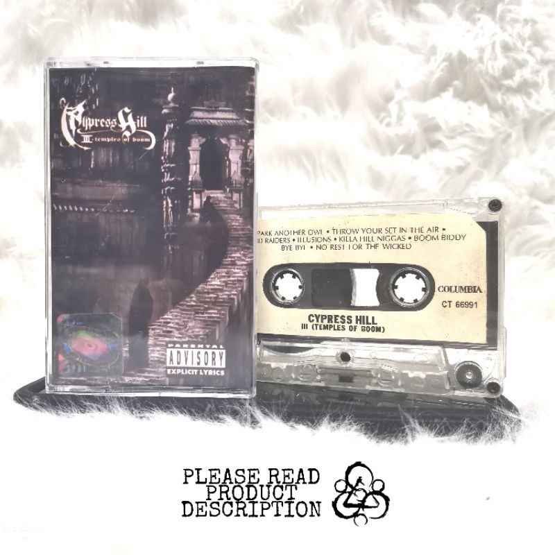 CYPRESS HILL III TEMPLE OF BOOM ALBUM CASSETTE TAPE | Shopee Philippines