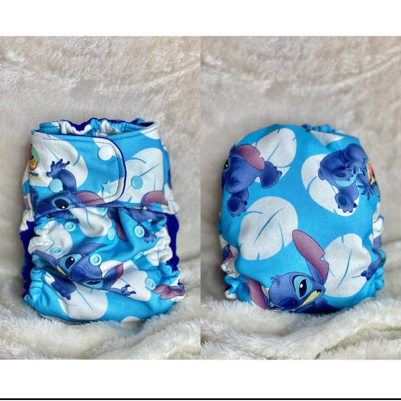 Lilo Stitch Kangaroo Cloth Diaper Shopee Philippines
