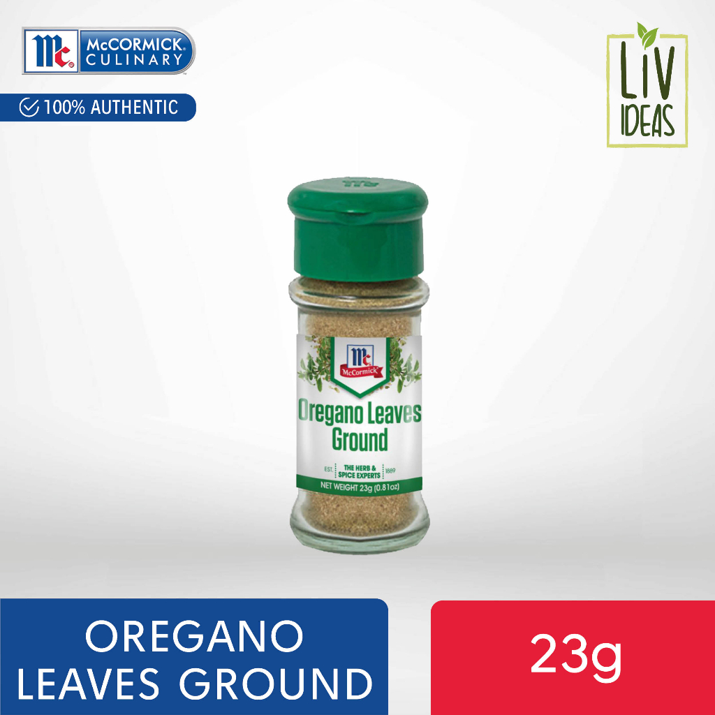 McCormick Oregano Leaves Ground 23g Shopee Philippines