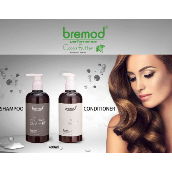 Bremod Premium Hair Conditioner Shampoo Scalp Clean Moisturing And