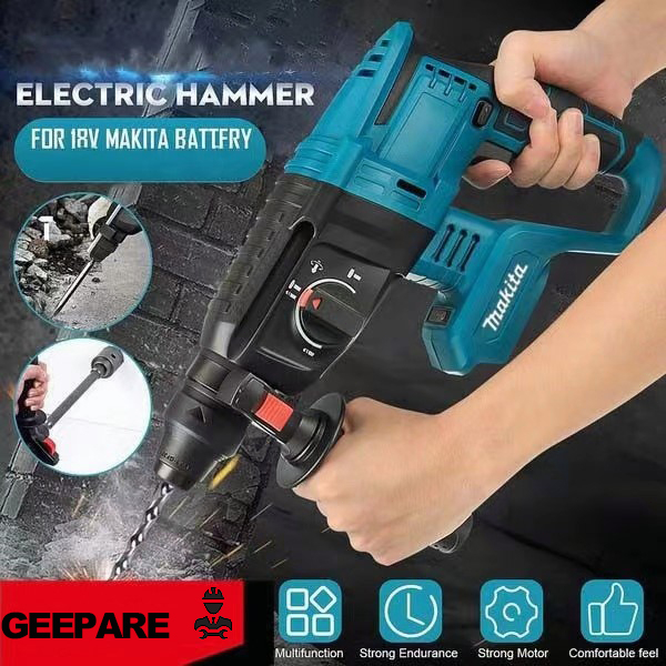 Makita Rotary Hammer Drill Electric Cordless Brushless Hammer Impact