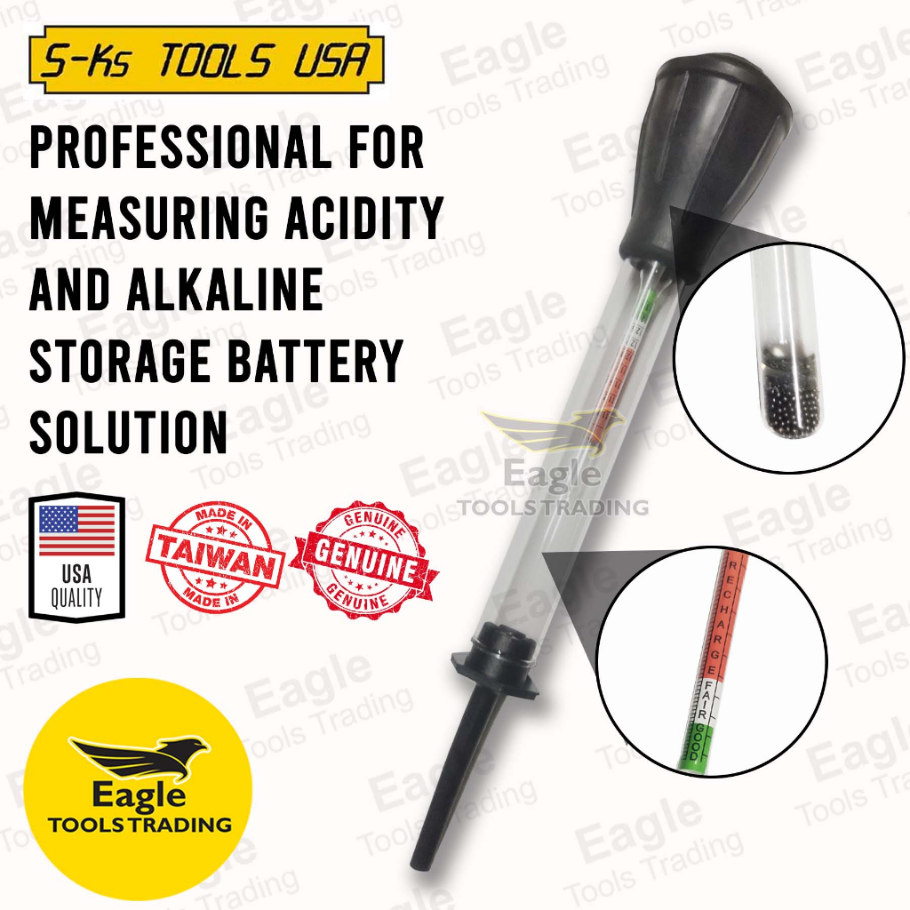 Battery Hydrometer Tester Sks Tools Usa Battery Hydrometer Tester Acid