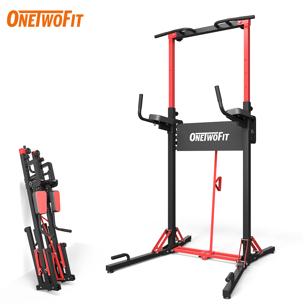 Multifunctional PullUp Bar Station Tower Power Dip Exercise