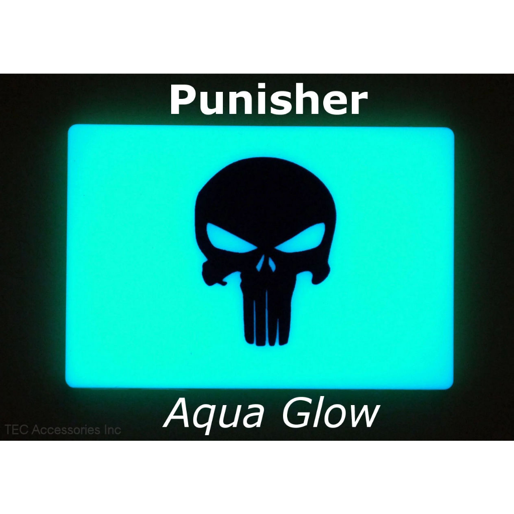 Patch Morale TEC Embrite Beacon - Flipper Pare-chocs Aqua Glow - USA