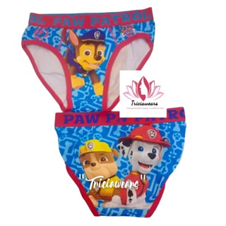 Sale!Cute Paw Patrol character Boxer Brief for Kids underwear for boy  #trianawears innershort cotton