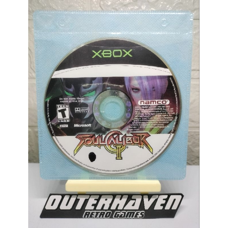 Xbox Og Soul Calibur Ii Ntsc Standard Edition Shopee Philippines