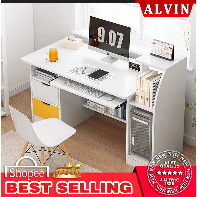 ALVIN Computer Desk Desktop Desk Home Simple Modern Small Desk Student ...