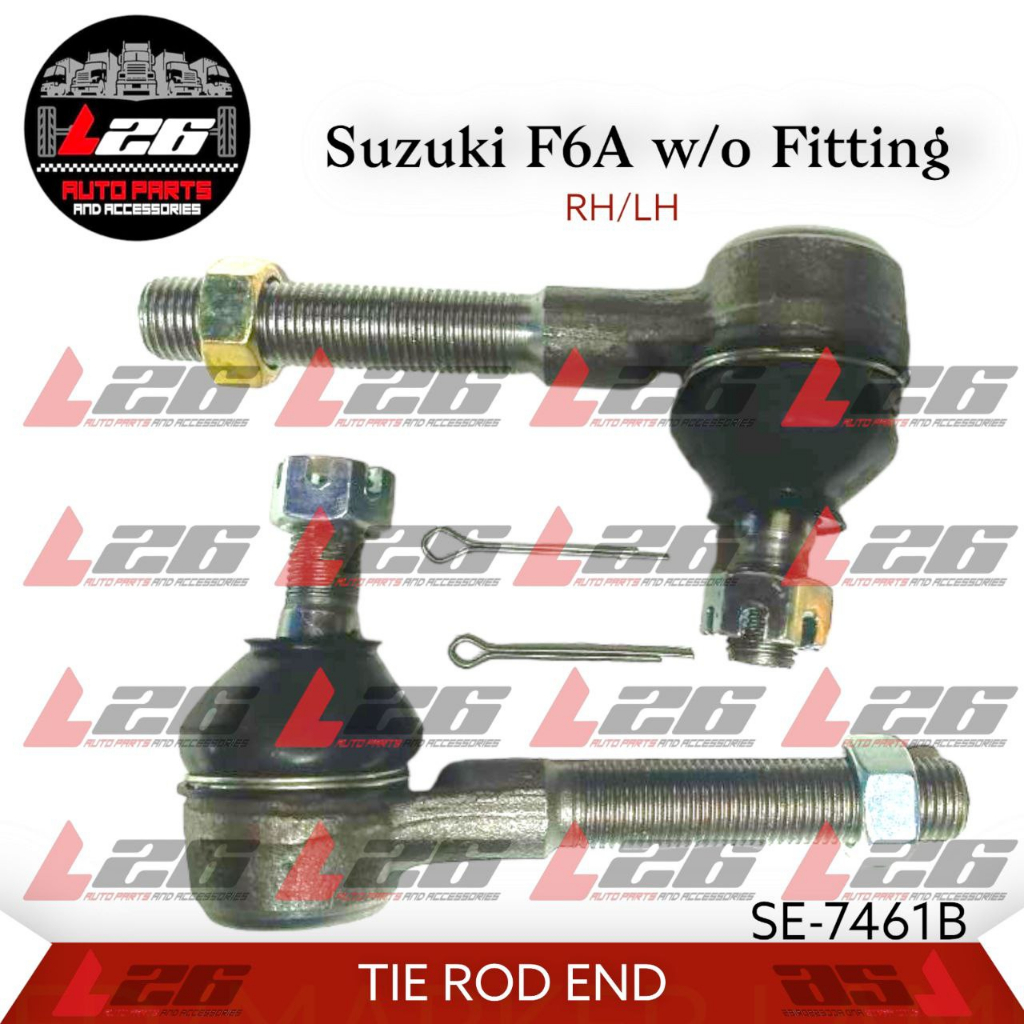 2PCS/SET Suzuki F6A TIE ROD END w/o Fitting SE-7461B 48810/20-85020 RH ...