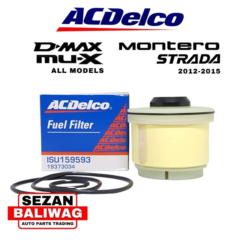 ACDELCO FUEL FILTER D-MAX MU-X MONTERO STRADA 2012-2015 19373034 ...