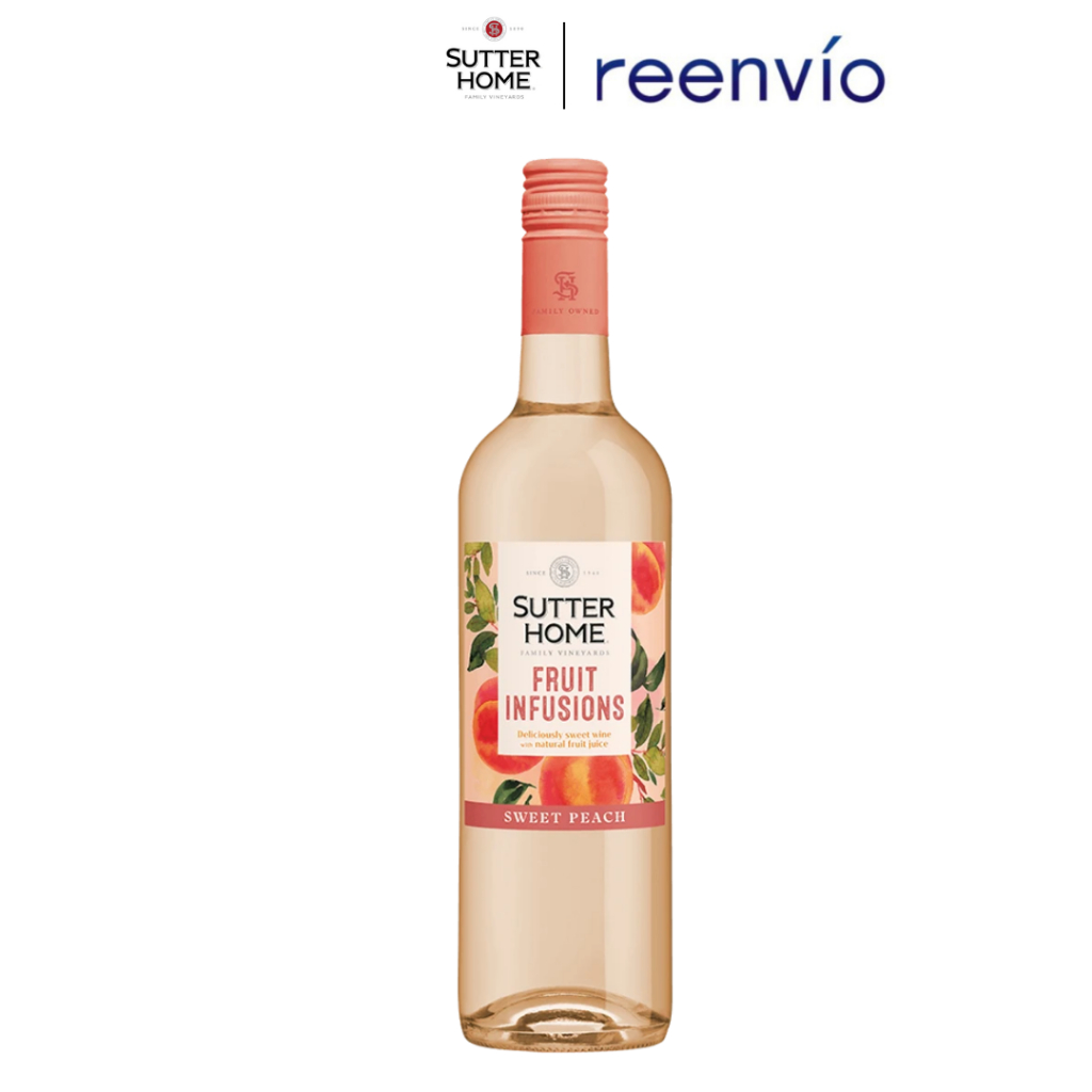 Sutter Home Fruit Infusions Sweet Peach Spritz Flavored Wine 750ml ...