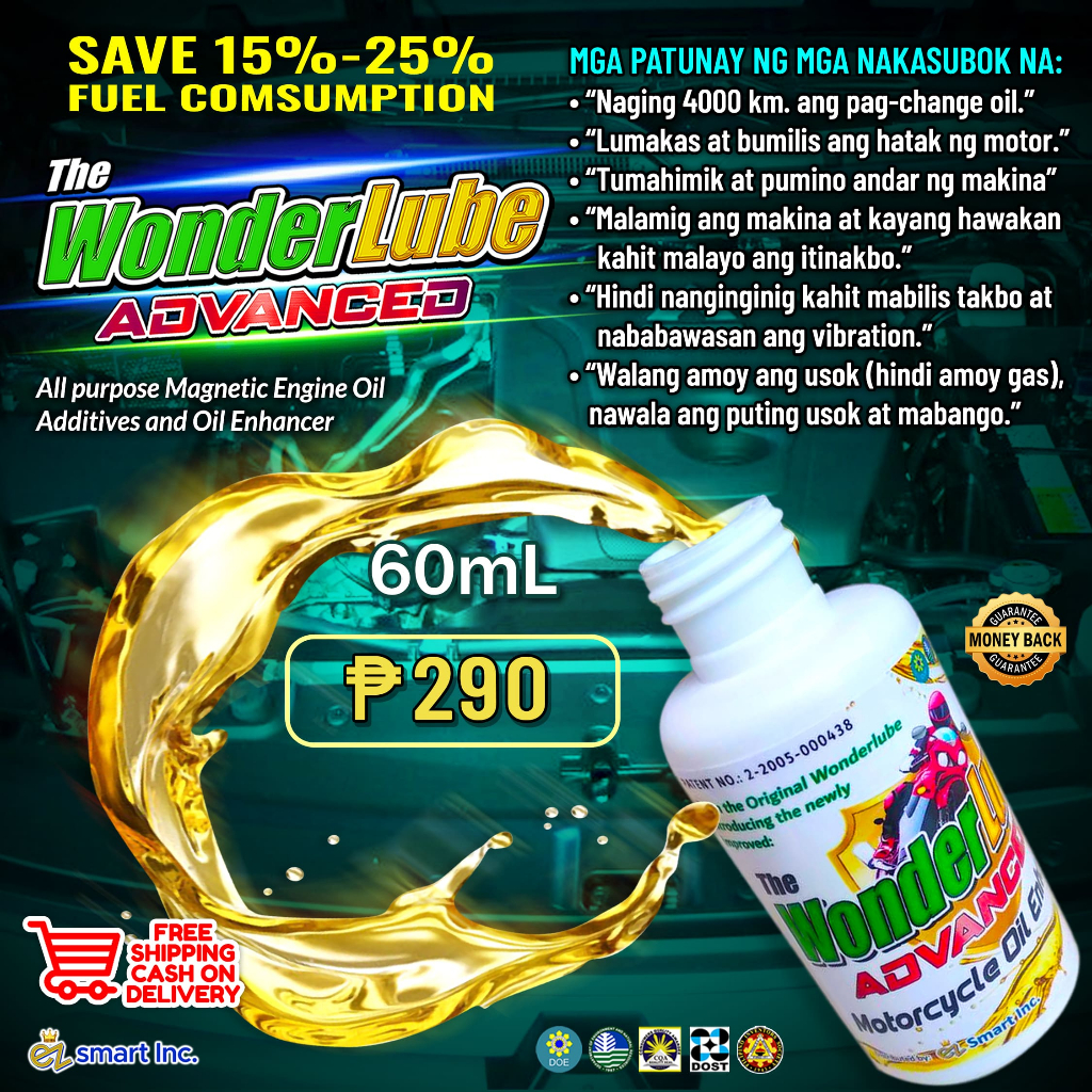 Wonderlube Advanced Oil Additive and Enhancer Shopee Philippines