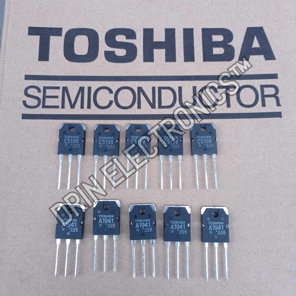 WHOLESALE 10pcs Lot C5198 A1941 TOSHIBA Transistor Original | Shopee ...