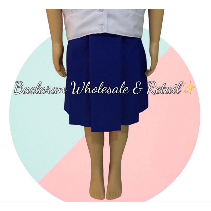 Terno Palda Blouse School Uniform ( Royal Blue ) | Shopee Philippines