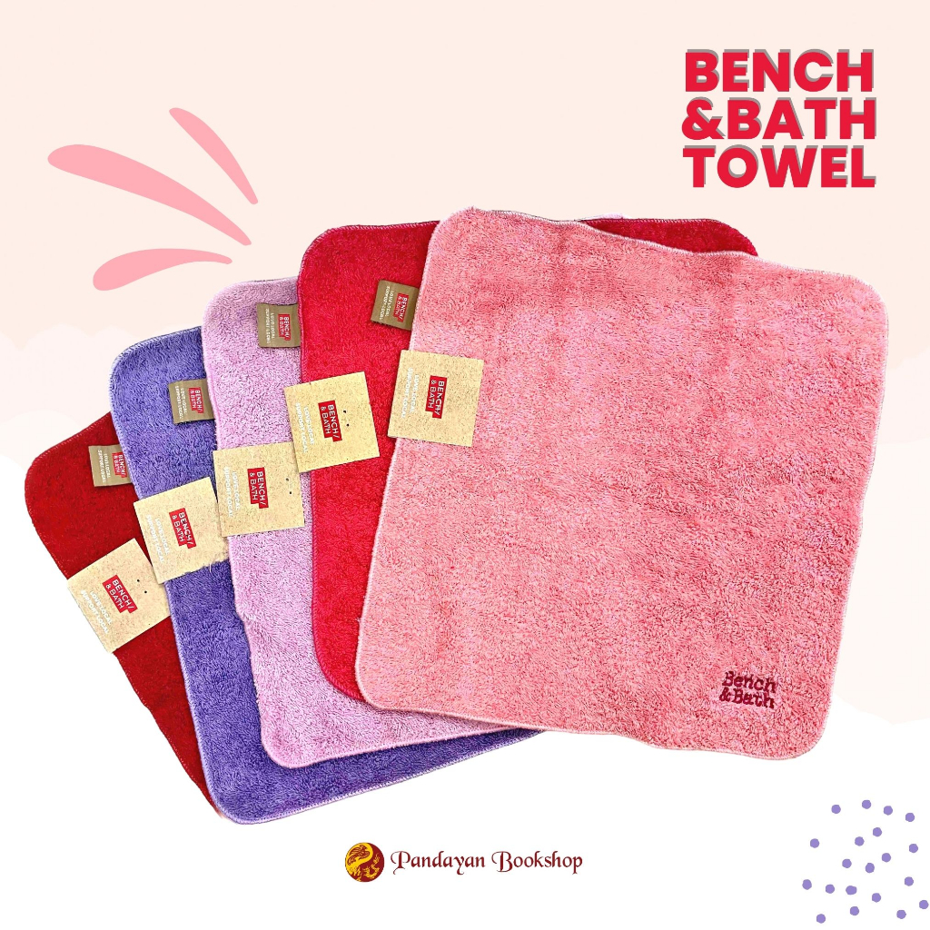 Bench Bath Face Towel 12 X 12.5 Combed Cotton