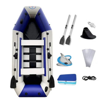 Rubber boat thick hard bottom anti-scratch fishing boat kayak ...