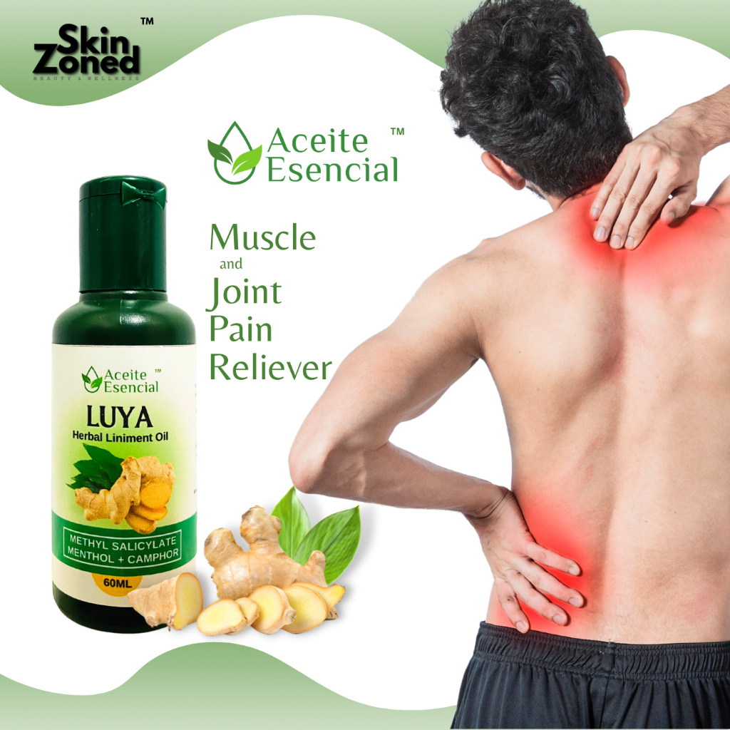 Aceite Esencial Luya Herbal Liniment Oil 60ml | Shopee Philippines