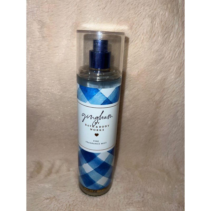 Bath And Body Works Fine Fragrance Mist 236ml Original From Usa Gingham Blue Shopee Philippines 