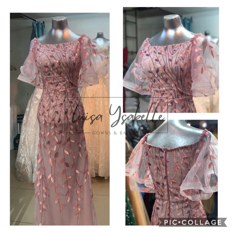 PRINCIPAL SPONSOR|MOTHER GOWN|NINANG GOWN | Shopee Philippines