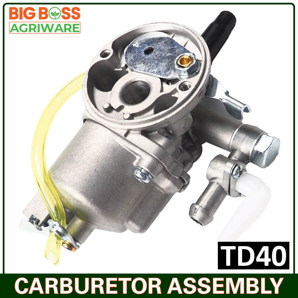 BBA TD40 Carburetor Assembly for Kawasaki, KAAZ 2Stroke Grasscutter