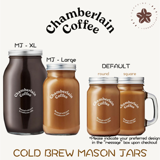 Chamberlain Coffee Square Cold Brew Mason Jar