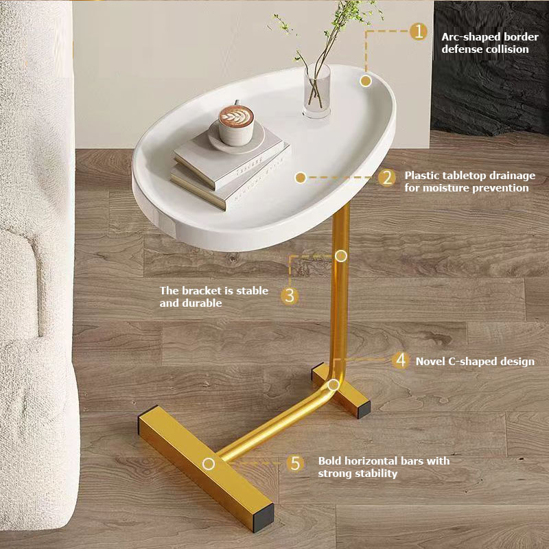 Nordic Side Table Simple Small Sofa Table Coffee Table Corner Table End ...