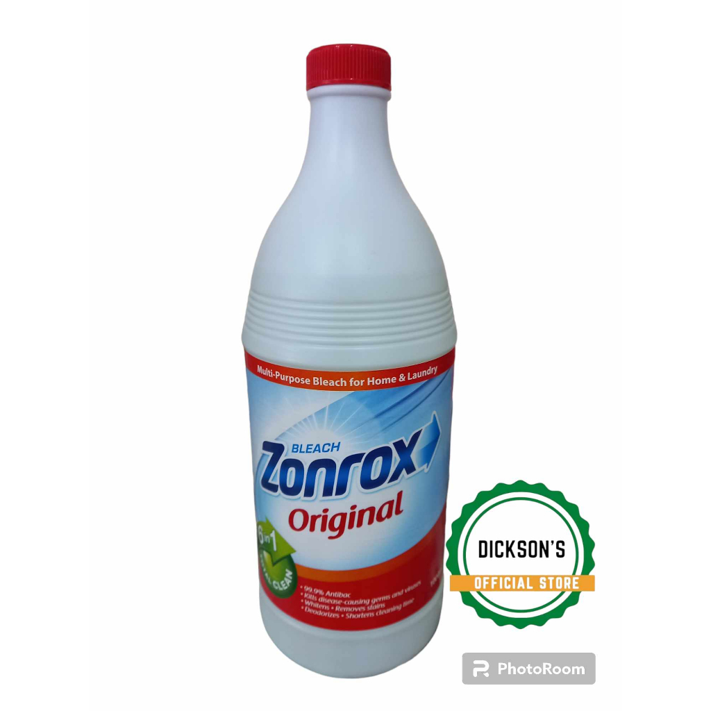 Zonrox Liquid disinfectant bleach 1gal/1liter. Shopee Philippines