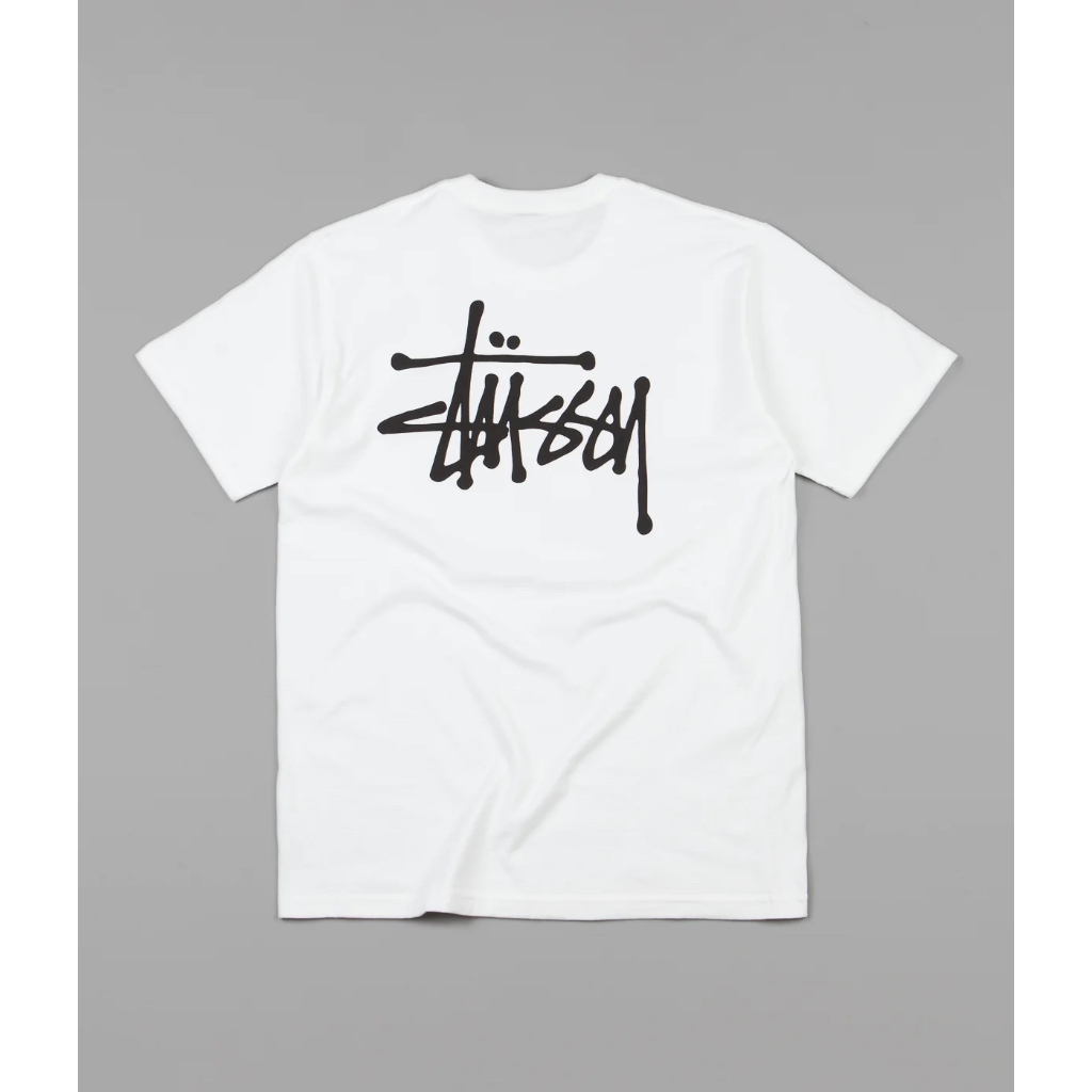 STUSSY BASIC TEE WHITE | Shopee Philippines