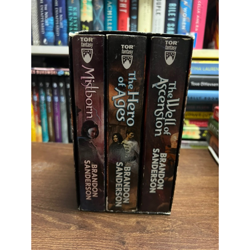 Mistborn Trilogy by Brandon Sanderson Boxed Set Shopee Philippines