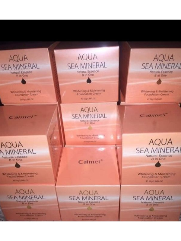 CAIMEI AQUA SEA MINERAL WHITENING & MOISTENING FOUNDATION CREAM ...