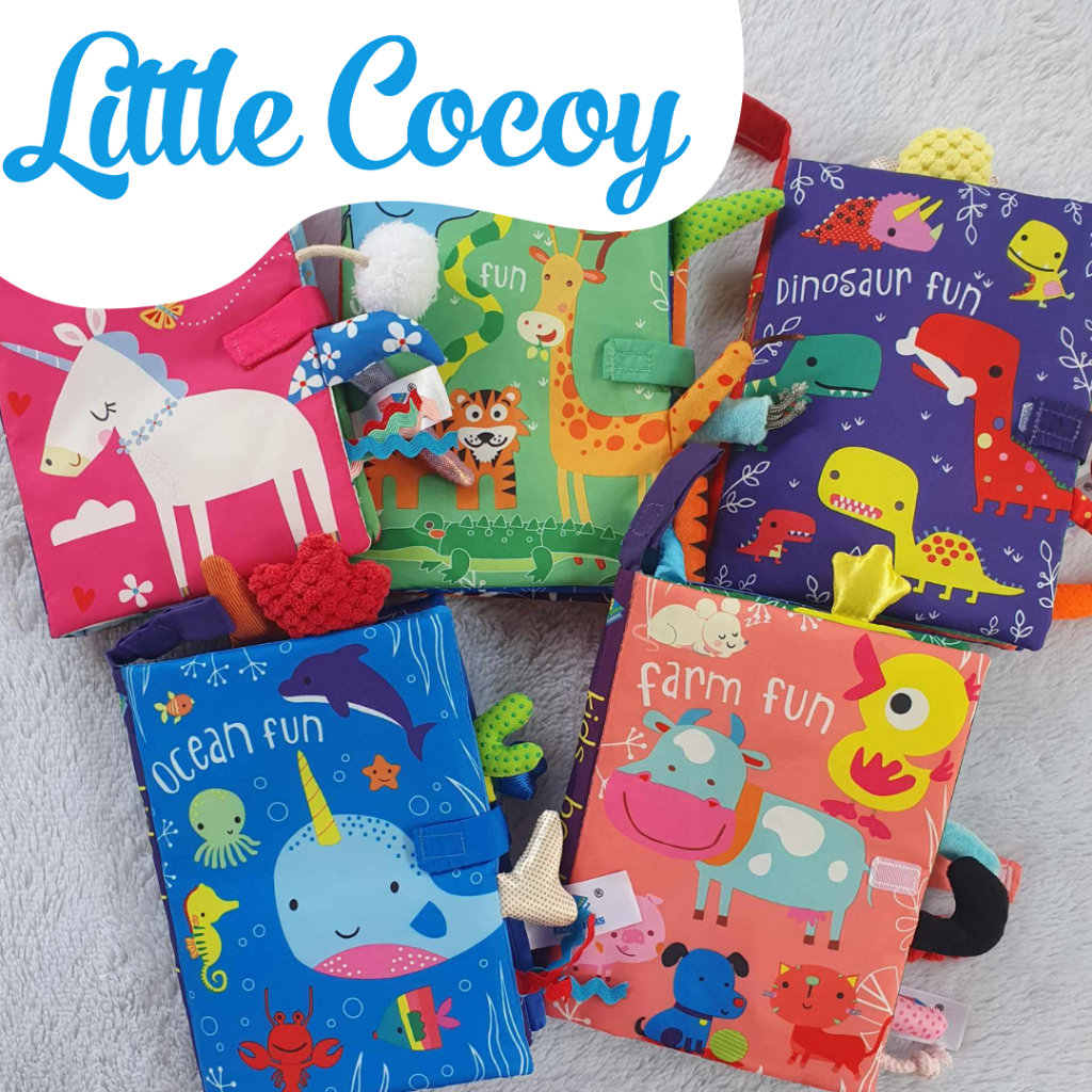 Educational Cloth Book for Babies Toddlers and Kids | Shopee Philippines