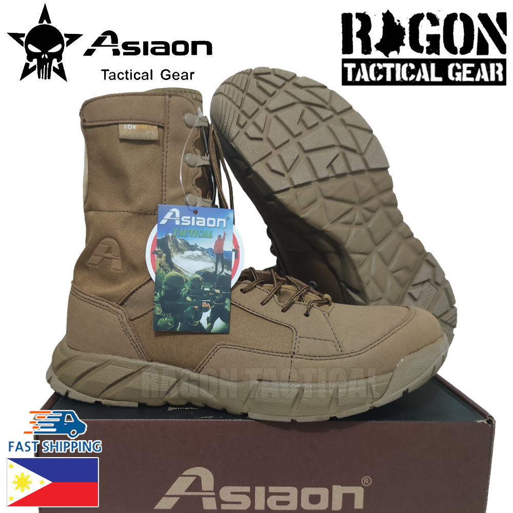 RAGON Asiaon 568 Lightweight Cordura Fabric Tactical High Cut Patrol ...