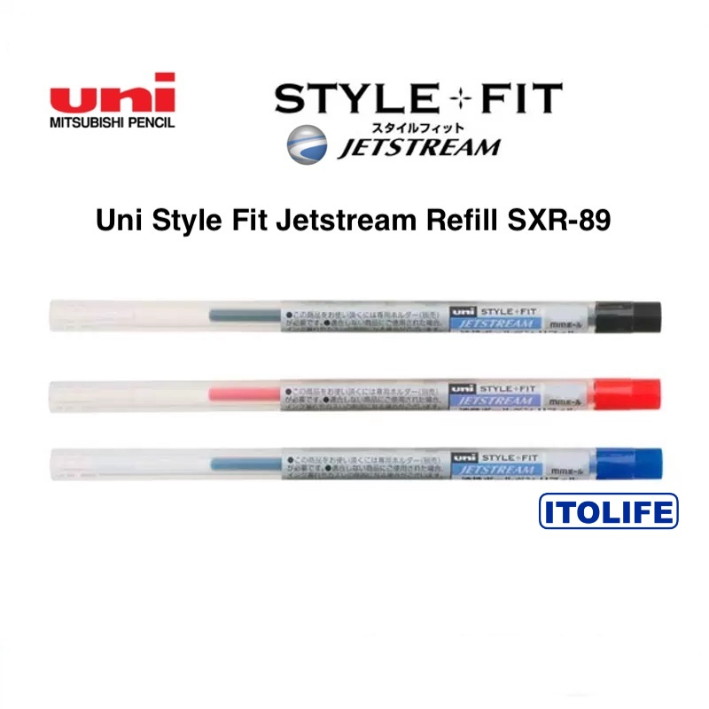 Uni Style Fit Jetstream Refill Single SXR-89-05- 1pc | Shopee Philippines