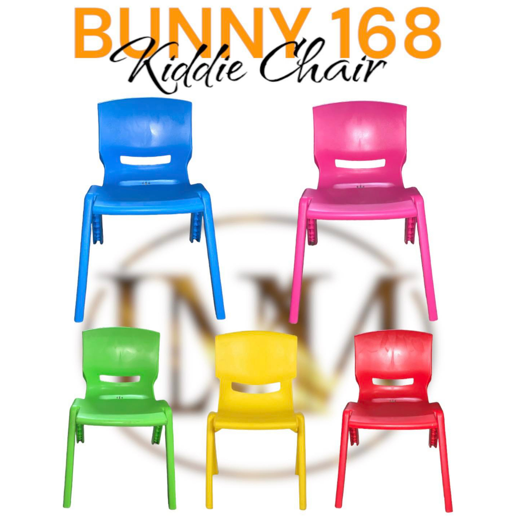 Bunny 168 Plastic Kiddie Chair or Children Chair Backrest , Cute or