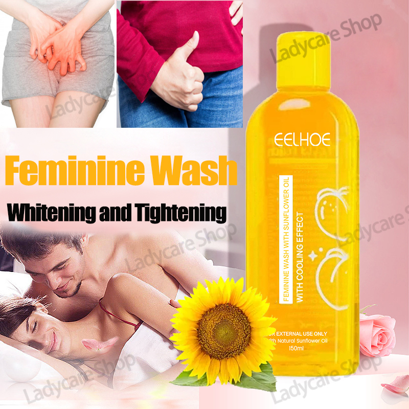 Feminine Wash Cooling Effect Vaginal Itching Body Wash With Sunflower